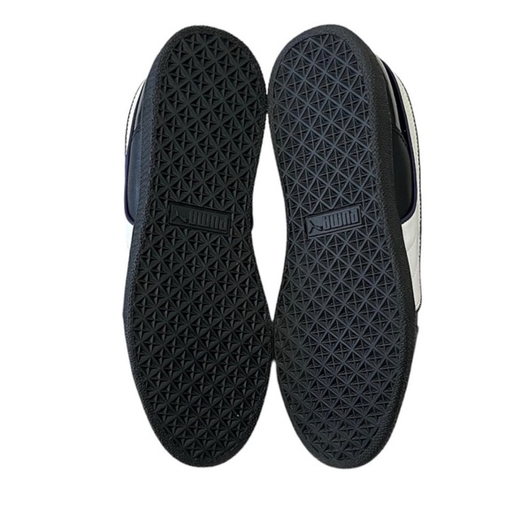 NEW Puma Women’s Sport Lifestyle Sneaker size 8.5 Black/White/Purple and Green - Picture 3 of 9